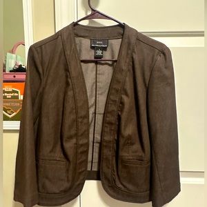 Brown Jacket 3/4 sleeves